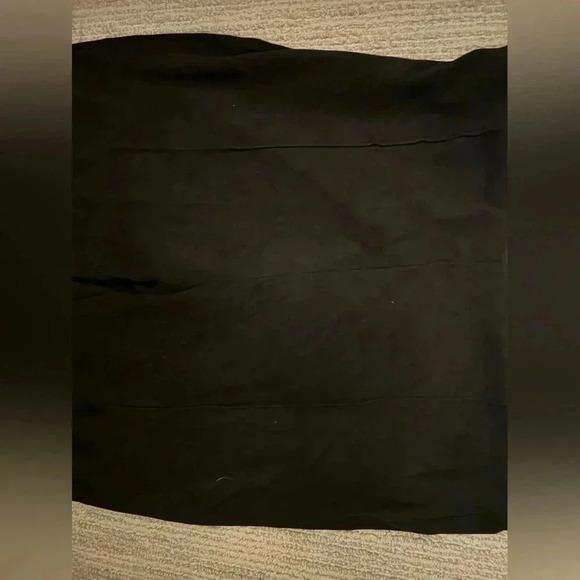 SHEIN XL FAUX SUEDE SOFT IS BLACK PANTS - Picture 5 of 6